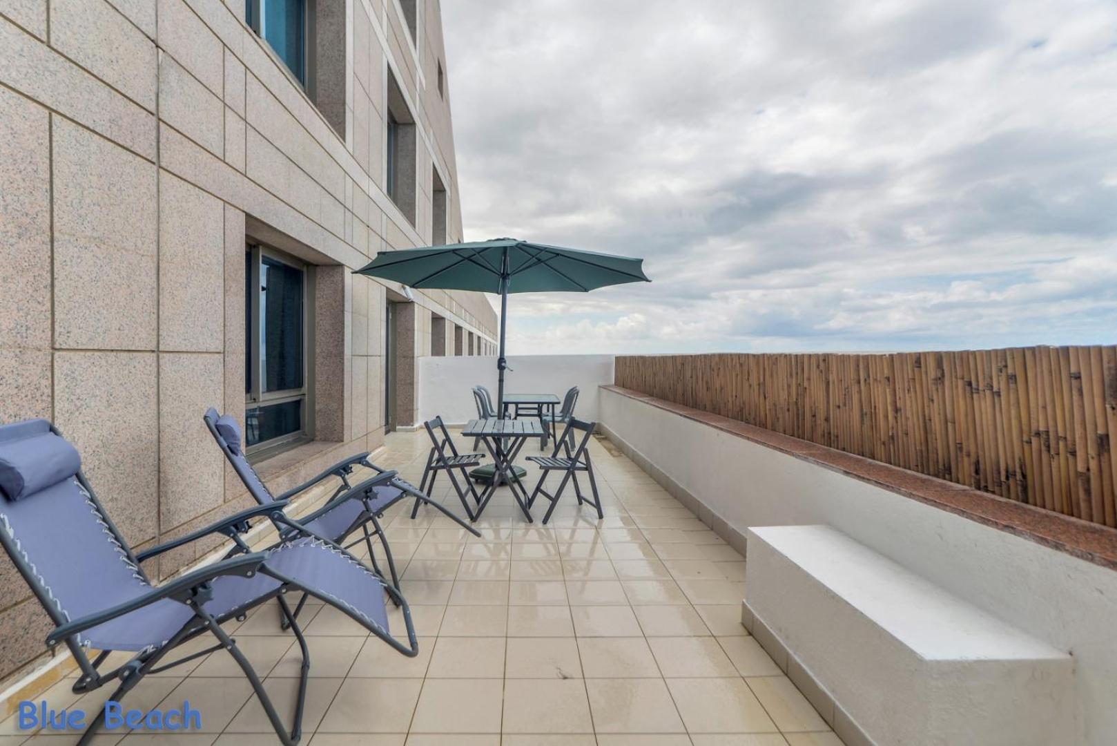 Haifa Almog Tower- "Blue Reef" Suite On The Sea Exterior photo